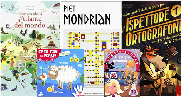 Libri per bambini con adesivi