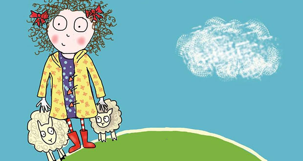 Particolare della copertina del libro «Dottie Blanket e la collina»