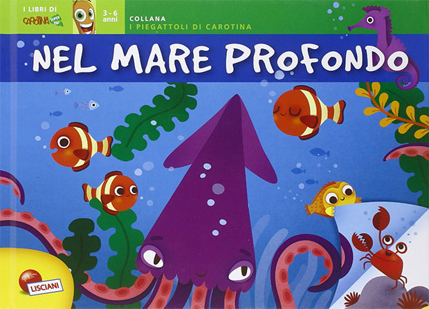 «Nel mare profondo», libro della serie «I piegattoli di Carotina»